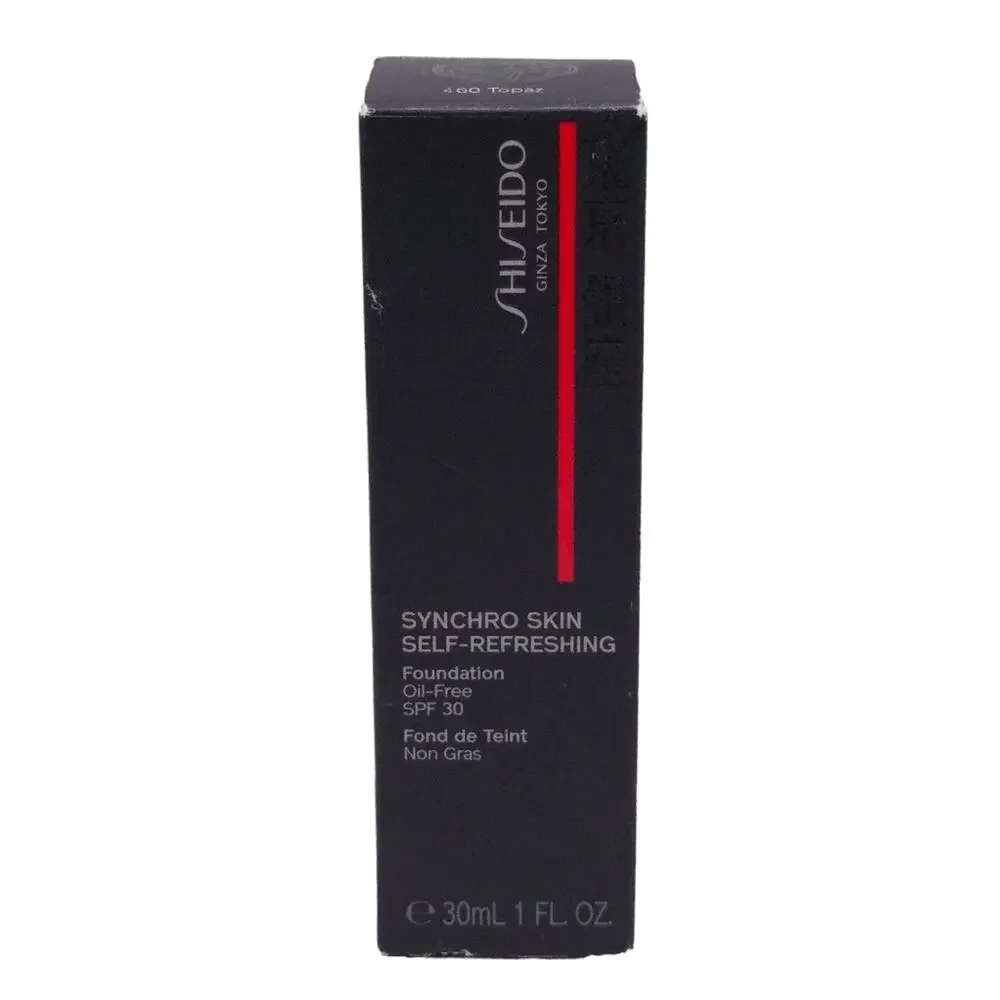 Shiseido Synchro Skin Self-Refreshing Foundation SPF 30 Oil Free 460 Topaz